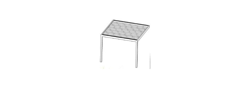 Pergolas adossées