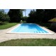 Piscine Riviera 3 8m x 4m x 1,55m